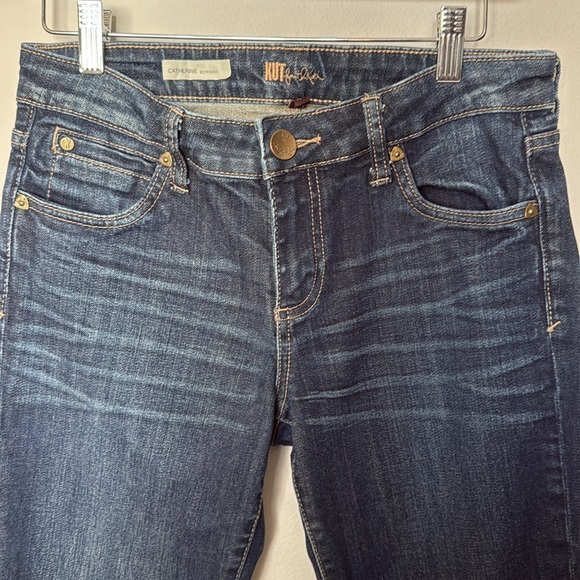 Kut from the Kloth Catherine Boyfriend Jeans Women’s Sz 4 EUC Medium Wash - Picture 3 of 14